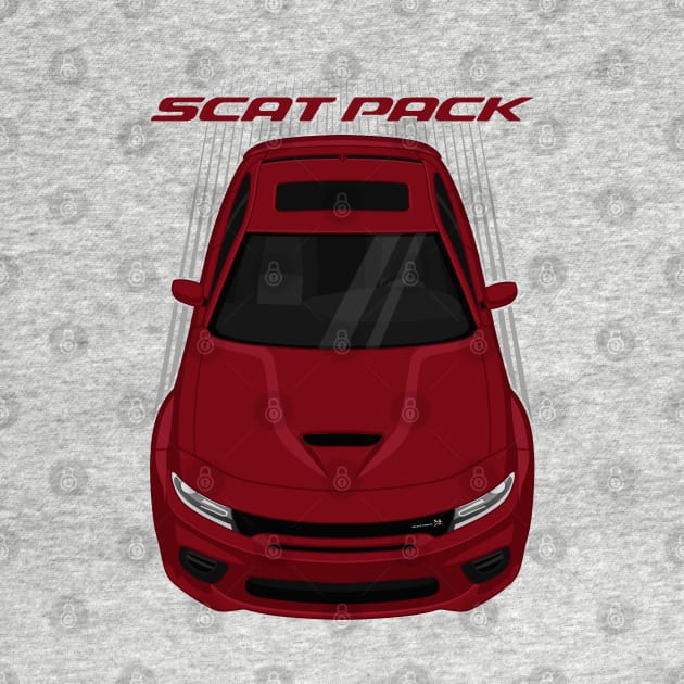 Dodge Charger Scat Pack Widebody - Octane Red by V8social